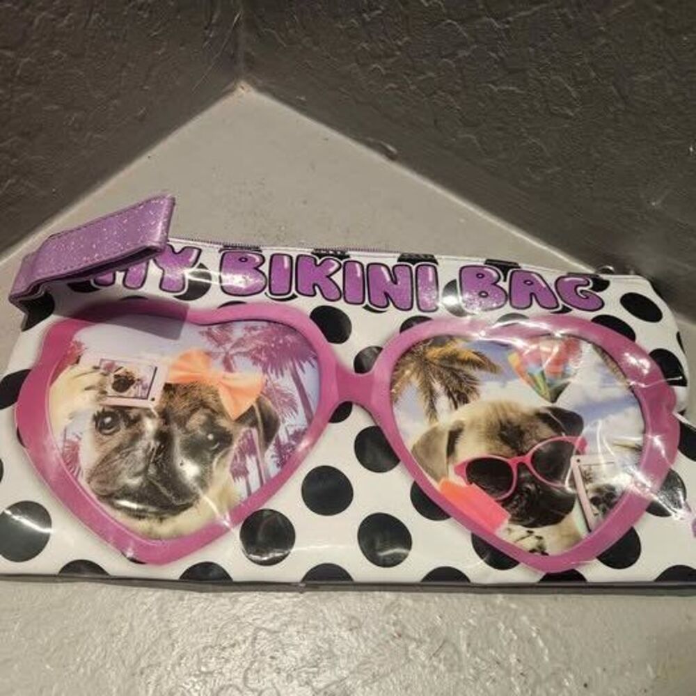 Justice Pug Bikini Bag